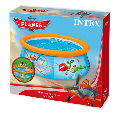 Бассейн Intex Самолеты 28102NP 183х51 см!