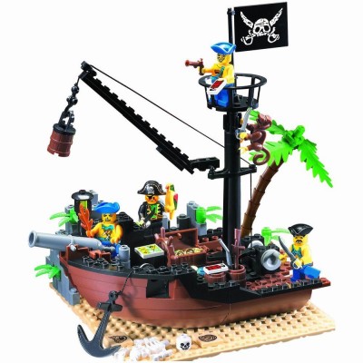 Конструктор Brick 306 Пиратский корабль (178 деталей)