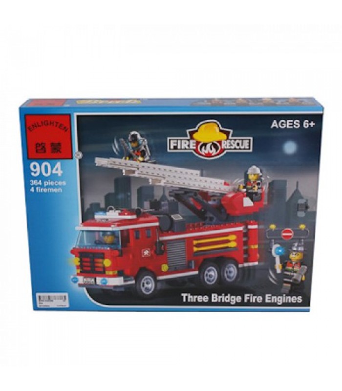 Конструктор Brick 904 Пожарная охрана (364 детали)