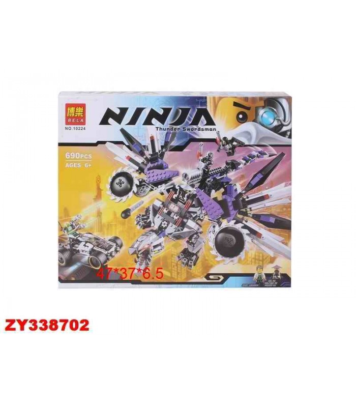 Конструктор Ninja 10224 (690 деталей)