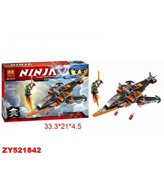 Конструктор Ninja 10445 (221 деталь)