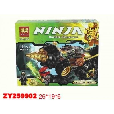 Конструктор Ninja 9791 (174 детали)