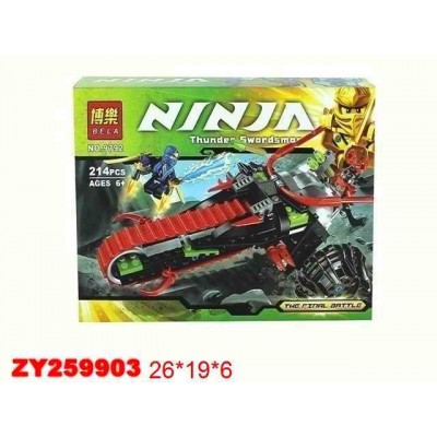 Конструктор Ninja 9792 (214 деталей)