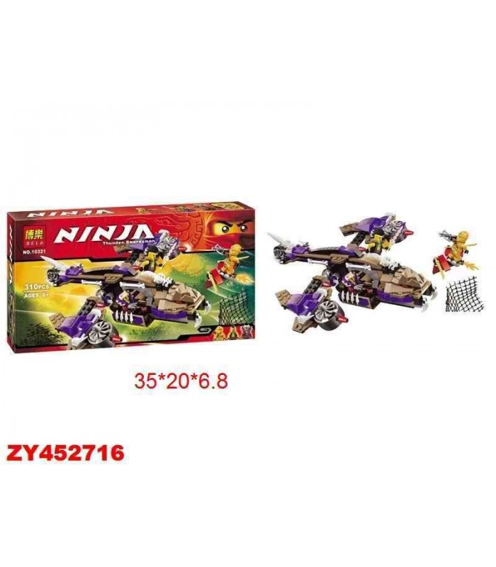 Конструктор Ninja 10321 (310 деталей)