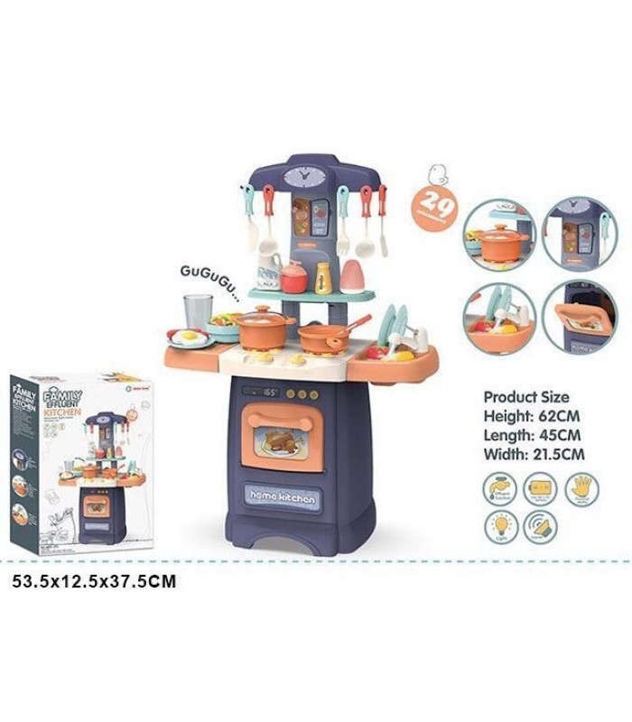 Игровая кухня Good Toys 45x21,5x62 см (свет/звук/вода)