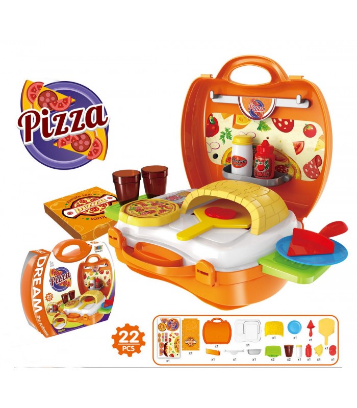 Игровой набор Bowa Пицца (22 предмета)