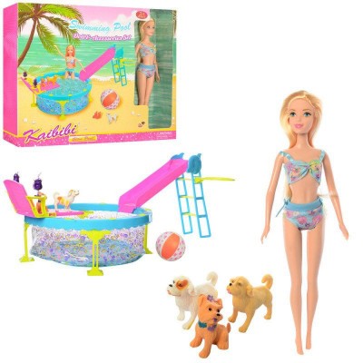 Кукла Kailili с бассейном