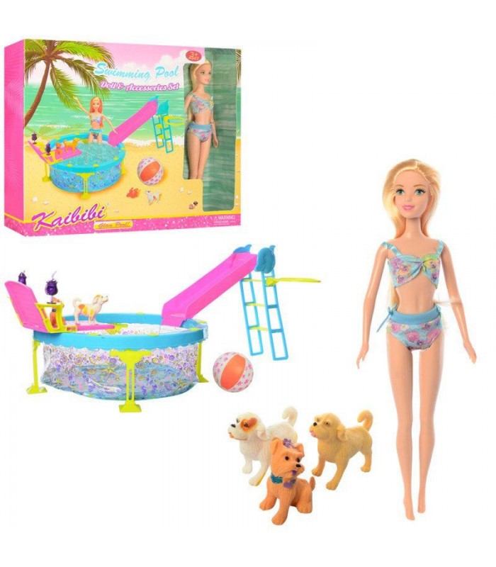 Кукла Kailili с бассейном