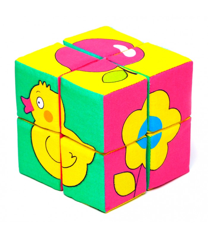 Кубики Собери картинку - предметы