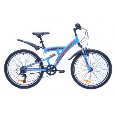 Велосипед Favorit Jumper 24 V (синий, 2019)